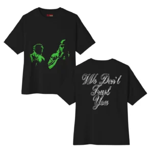 LIMITED ON TOUR RELEASE | Green Duo T-shirt | We Trust You Tour Merch